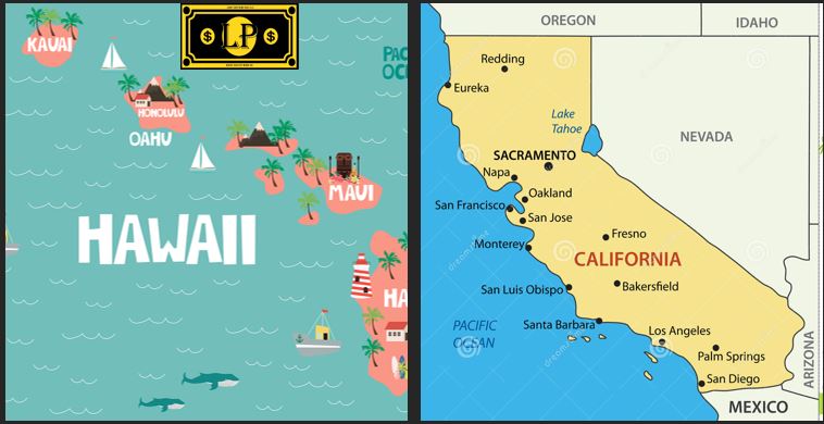 Hawaii, and California may become ghost states Blog