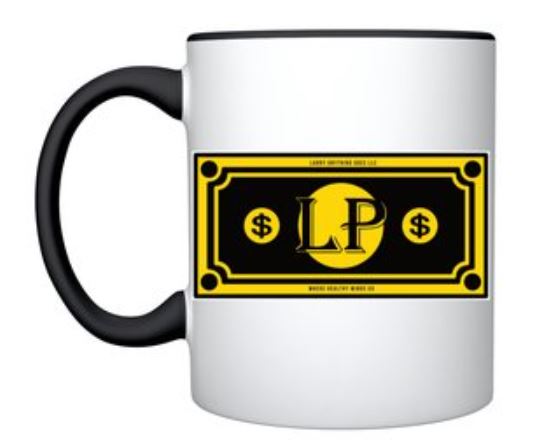 Larry Anything Goes Official Coffee Mug - Larry's Anything Goes