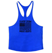 Load image into Gallery viewer, New Arrivals Bodybuilding stringer tank top man Cotton Gym sleeveless shirt men Fitness Vest Singlet sportswear workout tanktop - Larry's Anything Goes