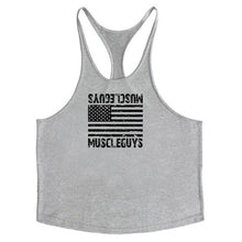 Load image into Gallery viewer, New Arrivals Bodybuilding stringer tank top man Cotton Gym sleeveless shirt men Fitness Vest Singlet sportswear workout tanktop - Larry's Anything Goes