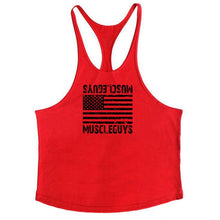 Load image into Gallery viewer, New Arrivals Bodybuilding stringer tank top man Cotton Gym sleeveless shirt men Fitness Vest Singlet sportswear workout tanktop - Larry's Anything Goes