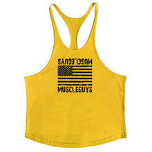 Load image into Gallery viewer, New Arrivals Bodybuilding stringer tank top man Cotton Gym sleeveless shirt men Fitness Vest Singlet sportswear workout tanktop - Larry's Anything Goes