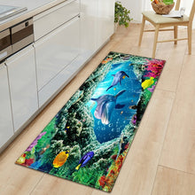 Load image into Gallery viewer, modern Kitchen Mat Long Strip Bedroom Entrance Doormat 3D Pattern Home Floor Decoration Living Room Carpet Bathroom Non-Slip Rug - Larry's Anything Goes
