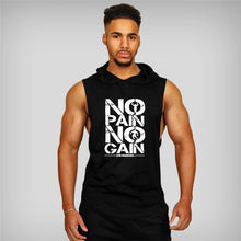 Load image into Gallery viewer, Brand Gyms Clothing Mens Bodybuilding Hooded Tank Top Cotton Sleeveless Vest Sweatshirt Fitness Workout Sportswear Tops Male - Larry's Anything Goes