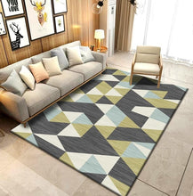 Load image into Gallery viewer, Autumn And Winter Washable Carpet Rug For Living Room Washable Modern Printing Geometric Floor Rug Carpet For Parlor Mat Bedroom - Larry's Anything Goes