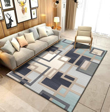 Load image into Gallery viewer, Autumn And Winter Washable Carpet Rug For Living Room Washable Modern Printing Geometric Floor Rug Carpet For Parlor Mat Bedroom - Larry's Anything Goes