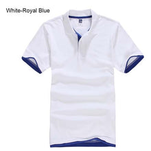 Load image into Gallery viewer, URSPORTTECH Men's Polo Shirt For Men Desiger Polos Men Cotton Short Sleeve shirt Clothes jerseys golftennis Plus Size XS- XXXL - Larry's Anything Goes