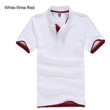 Load image into Gallery viewer, URSPORTTECH Men's Polo Shirt For Men Desiger Polos Men Cotton Short Sleeve shirt Clothes jerseys golftennis Plus Size XS- XXXL - Larry's Anything Goes