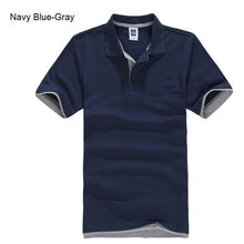 Load image into Gallery viewer, URSPORTTECH Men's Polo Shirt For Men Desiger Polos Men Cotton Short Sleeve shirt Clothes jerseys golftennis Plus Size XS- XXXL - Larry's Anything Goes