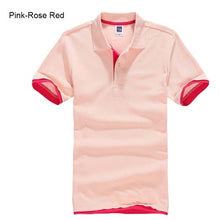 Load image into Gallery viewer, URSPORTTECH Men's Polo Shirt For Men Desiger Polos Men Cotton Short Sleeve shirt Clothes jerseys golftennis Plus Size XS- XXXL - Larry's Anything Goes