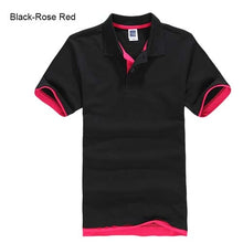 Load image into Gallery viewer, URSPORTTECH Men's Polo Shirt For Men Desiger Polos Men Cotton Short Sleeve shirt Clothes jerseys golftennis Plus Size XS- XXXL - Larry's Anything Goes