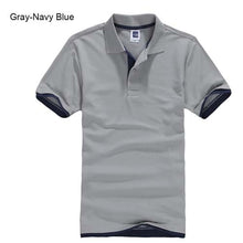 Load image into Gallery viewer, URSPORTTECH Men's Polo Shirt For Men Desiger Polos Men Cotton Short Sleeve shirt Clothes jerseys golftennis Plus Size XS- XXXL - Larry's Anything Goes