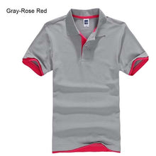 Load image into Gallery viewer, URSPORTTECH Men's Polo Shirt For Men Desiger Polos Men Cotton Short Sleeve shirt Clothes jerseys golftennis Plus Size XS- XXXL - Larry's Anything Goes