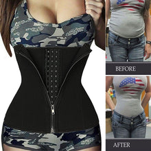 Load image into Gallery viewer, Neoprene Sweat Waist Trainer Belt Body Shaper Abdominal Trimmer Corset Fat Burning Outdoor Sports Girdle Belly Control Shapewear - Larry's Anything Goes