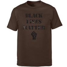 Load image into Gallery viewer, I Can't Breathe Black Lives Matter Tshirt Men BLM T Shirt Shirts Short Sleeve Tees Cotton Tshirts Activist Movement Summer Tops - Larry's Anything Goes
