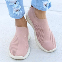 Load image into Gallery viewer, Women Flat Slip on White Shoes Woman Lightweight White Sneakers Summer Autumn Casual Chaussures Femme Basket Flats Shoes - Larry's Anything Goes