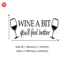 Load image into Gallery viewer, 28 styles Coffee Wall Stickers Vinyl Wall Decals Kitchen Stickers English Quote Home Decorative Stickers PVC Dining Room Shop - Larry's Anything Goes