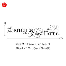 Load image into Gallery viewer, 28 styles Coffee Wall Stickers Vinyl Wall Decals Kitchen Stickers English Quote Home Decorative Stickers PVC Dining Room Shop - Larry's Anything Goes