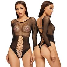 Load image into Gallery viewer, New Sexy lingerie Women Teddies Bodysuit Erotic Lingerie Open Crotch Stretch Mesh Body Stockings Porno Underwear Costumes - Larry&#39;s Anything Goes
