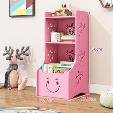 Load image into Gallery viewer, Assemble Children’s Bookshelf Environmental Book Shelf Stand Removable Storage Rack Holder Bookcase Furniture Organizer Shelf - Larry's Anything Goes