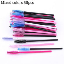 Load image into Gallery viewer, Eyelash Extension Disposable Eyebrow brush Mascara Wand Applicator Spoolers Eye Lashes Cosmetic Brushes Set makeup tools - Larry's Anything Goes