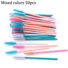 Load image into Gallery viewer, Eyelash Extension Disposable Eyebrow brush Mascara Wand Applicator Spoolers Eye Lashes Cosmetic Brushes Set makeup tools - Larry's Anything Goes