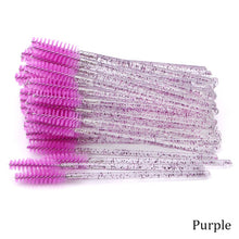 Load image into Gallery viewer, Eyelash Extension Disposable Eyebrow brush Mascara Wand Applicator Spoolers Eye Lashes Cosmetic Brushes Set makeup tools - Larry's Anything Goes
