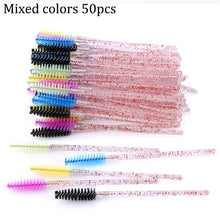 Load image into Gallery viewer, Eyelash Extension Disposable Eyebrow brush Mascara Wand Applicator Spoolers Eye Lashes Cosmetic Brushes Set makeup tools - Larry's Anything Goes