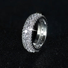 Load image into Gallery viewer, Luxury 925 Sterling Silver Wedding Band Eternity Ring For Women Big Gift For Ladies Love Wholesale Lots Bulk Jewelry R4577 - Larry's Anything Goes