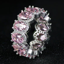 Load image into Gallery viewer, Luxury 925 Sterling Silver Wedding Band Eternity Ring For Women Big Gift For Ladies Love Wholesale Lots Bulk Jewelry R4577 - Larry's Anything Goes