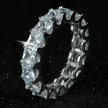 Load image into Gallery viewer, Luxury 925 Sterling Silver Wedding Band Eternity Ring For Women Big Gift For Ladies Love Wholesale Lots Bulk Jewelry R4577 - Larry's Anything Goes