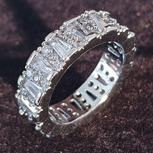 Load image into Gallery viewer, Luxury 925 Sterling Silver Wedding Band Eternity Ring For Women Big Gift For Ladies Love Wholesale Lots Bulk Jewelry R4577 - Larry's Anything Goes