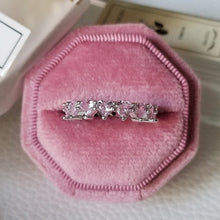 Load image into Gallery viewer, Luxury 925 Sterling Silver Wedding Band Eternity Ring For Women Big Gift For Ladies Love Wholesale Lots Bulk Jewelry R4577 - Larry's Anything Goes