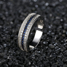 Load image into Gallery viewer, Luxury 925 Sterling Silver Wedding Band Eternity Ring For Women Big Gift For Ladies Love Wholesale Lots Bulk Jewelry R4577 - Larry's Anything Goes