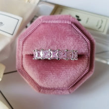 Load image into Gallery viewer, Luxury 925 Sterling Silver Wedding Band Eternity Ring For Women Big Gift For Ladies Love Wholesale Lots Bulk Jewelry R4577 - Larry's Anything Goes