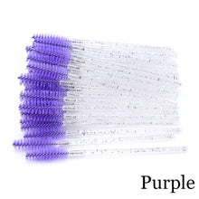 Load image into Gallery viewer, Eyelash Extension Disposable Eyebrow brush Mascara Wand Applicator Spoolers Eye Lashes Cosmetic Brushes Set makeup tools - Larry's Anything Goes