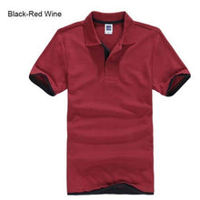 Load image into Gallery viewer, URSPORTTECH Men's Polo Shirt For Men Desiger Polos Men Cotton Short Sleeve shirt Clothes jerseys golftennis Plus Size XS- XXXL - Larry's Anything Goes