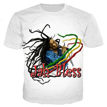 Load image into Gallery viewer, Hot Sale Rapper Bob Marley T Shirt Men/women New Fashion Cool 3D Printed T-shirts Casual Harajuku Style Tshirt Streetwear Tops - Larry's Anything Goes