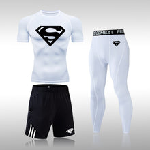 Load image into Gallery viewer, Tracksuit Men Sports Suit Gym Fitness Compression Clothes Running Jogging Sportwear Exercise Workout Rashguard Tights - Larry's Anything Goes