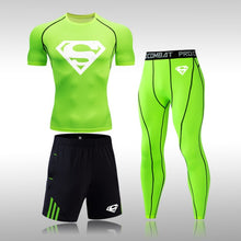 Load image into Gallery viewer, Tracksuit Men Sports Suit Gym Fitness Compression Clothes Running Jogging Sportwear Exercise Workout Rashguard Tights - Larry's Anything Goes