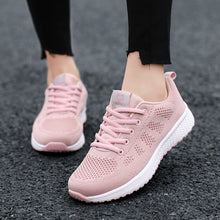 Load image into Gallery viewer, Sneakers Women Shoes Flats Casual Ladies Shoe Woman Lace-Up Mesh Light Breathable Female zapatillas de deporte para mujer - Larry's Anything Goes