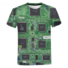 Load image into Gallery viewer, Electronic Chip Hip Hop T Shirt Men Women 3D Machine Printed Oversized T-shirt Harajuku Style Summer Short Sleeve Tee Tops - Larry's Anything Goes