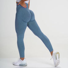 Load image into Gallery viewer, Curve Contour Seamless Leggings Yoga Pants Gym Outfits Workout Clothes Fitness Sport Women Fashion Wear Solid Pink Lilac Stretch - Larry's Anything Goes
