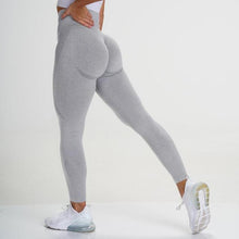 Load image into Gallery viewer, Curve Contour Seamless Leggings Yoga Pants Gym Outfits Workout Clothes Fitness Sport Women Fashion Wear Solid Pink Lilac Stretch - Larry's Anything Goes
