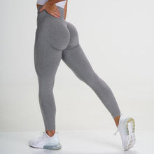 Load image into Gallery viewer, Curve Contour Seamless Leggings Yoga Pants Gym Outfits Workout Clothes Fitness Sport Women Fashion Wear Solid Pink Lilac Stretch - Larry's Anything Goes