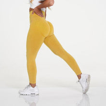 Load image into Gallery viewer, Curve Contour Seamless Leggings Yoga Pants Gym Outfits Workout Clothes Fitness Sport Women Fashion Wear Solid Pink Lilac Stretch - Larry's Anything Goes