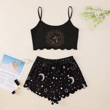 Load image into Gallery viewer, Pijamas Feminino 14 Patterns 2 Pieces Pajamas for Women Summer Sleepwear Nightgown Ladies Sexy Lingerie Pyjamas Halloween - Larry's Anything Goes