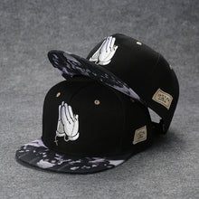 Load image into Gallery viewer, Flat Hat Along Male Han Edition Hip-hop Cap Wet Summer Joker Fashion Popular Logo Baseball Cap Leisure Female Flat Brim Cap - Larry's Anything Goes