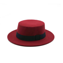 Load image into Gallery viewer, Winter Autumn Imitation Woolen Women Men Ladies Fedoras Top Jazz European American Round Caps Bowler Hats Feminino Gorra - Larry's Anything Goes