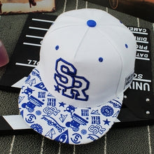 Load image into Gallery viewer, Flat Hat Along Male Han Edition Hip-hop Cap Wet Summer Joker Fashion Popular Logo Baseball Cap Leisure Female Flat Brim Cap - Larry's Anything Goes